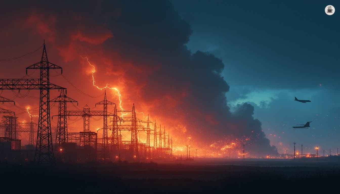 Major Fire at London Substation Forces Heathrow Airport Closure, Disrupting Over 1,350 Flights