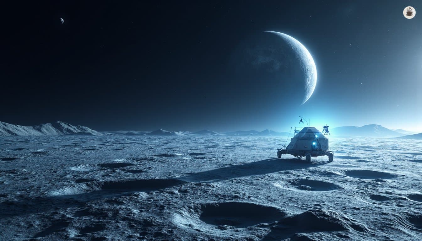 NASA-Backed Lunar Mission Launches to Search for Water Ice at Moon's South Pole